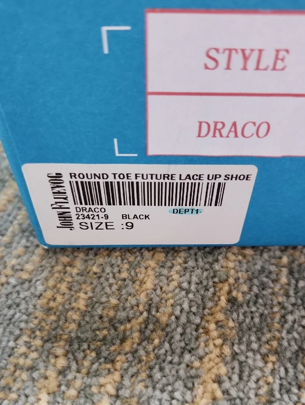Fluevog Draco M9/W11 NIB